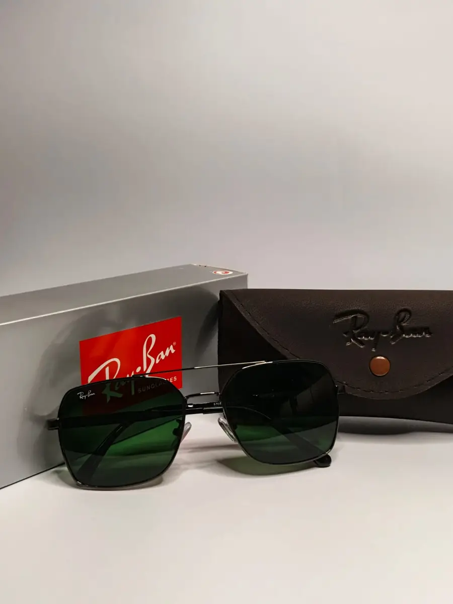 Ray-Ban Premium Square Aviator Sunglasses